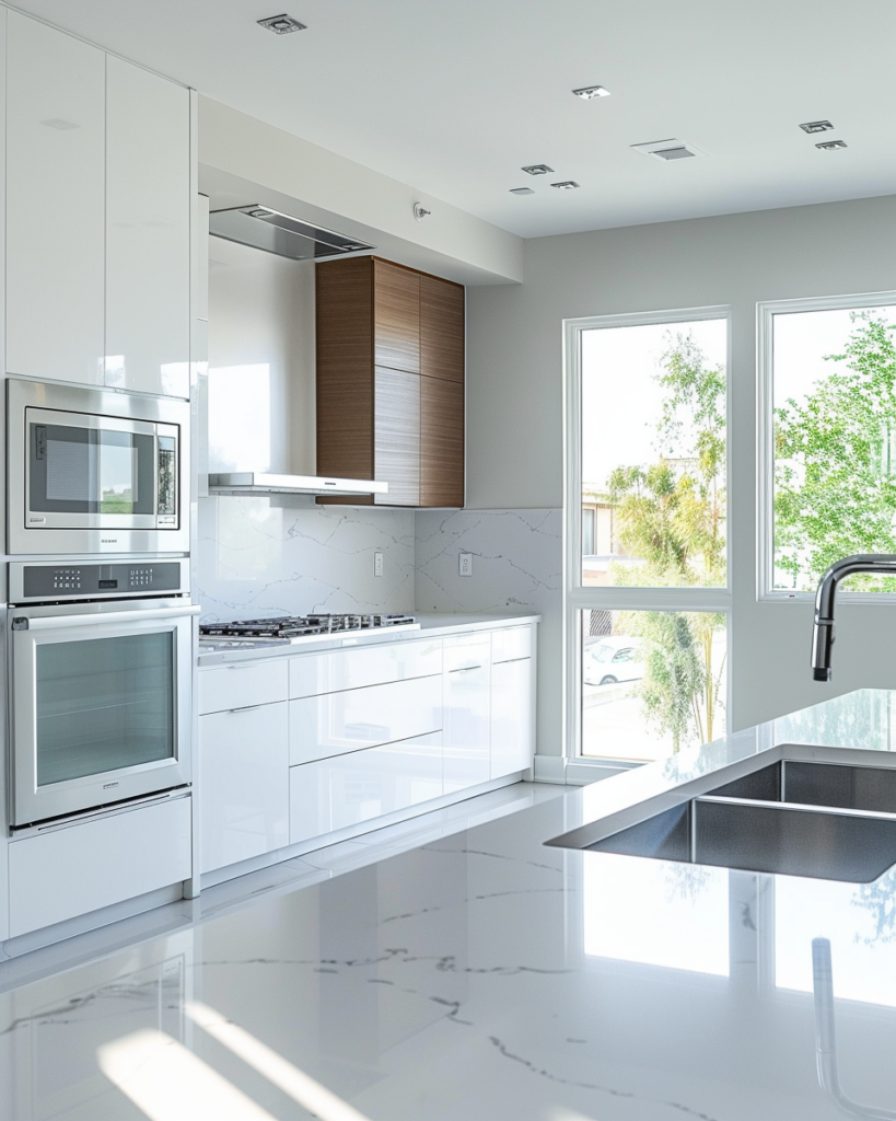 spotless kitchen after move out cleaning service