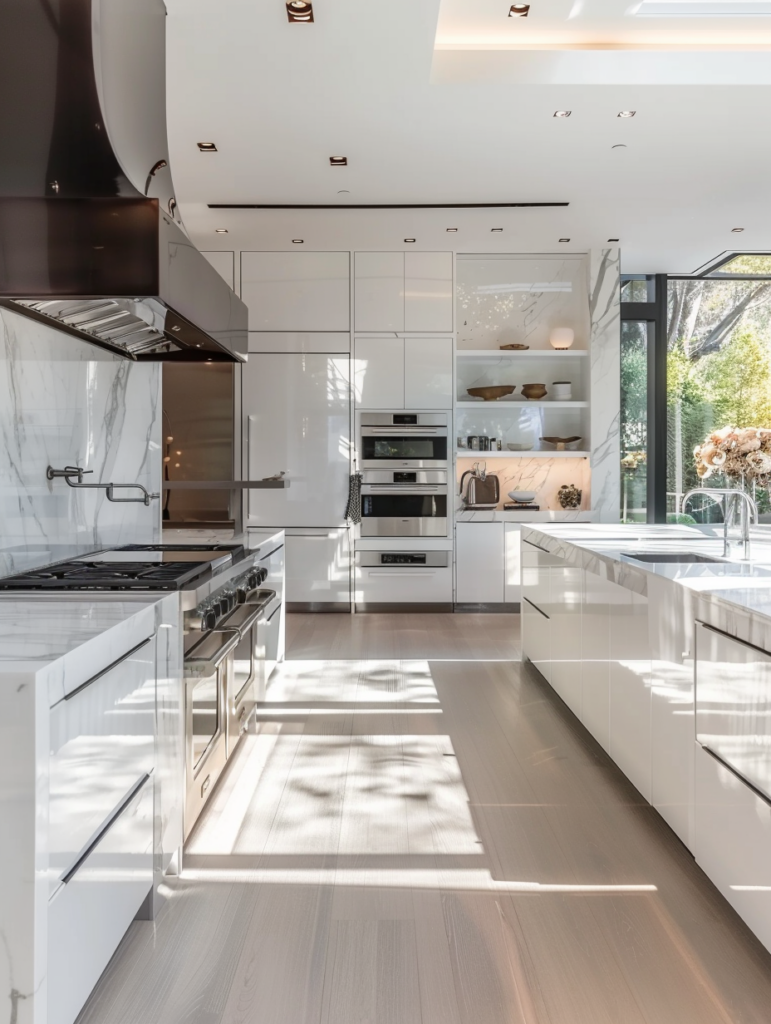 house cleaning service in Beverly Hills modern kitchen