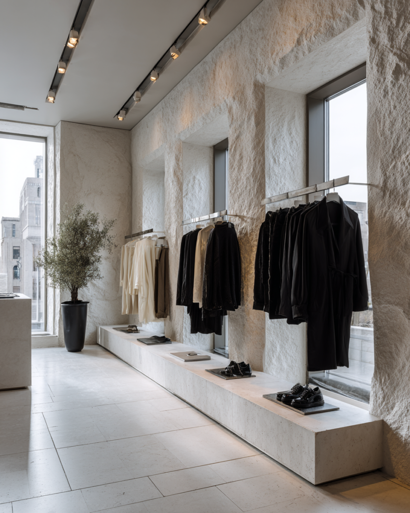 Professional retail store cleaning for a luxury boutique in Los Angeles